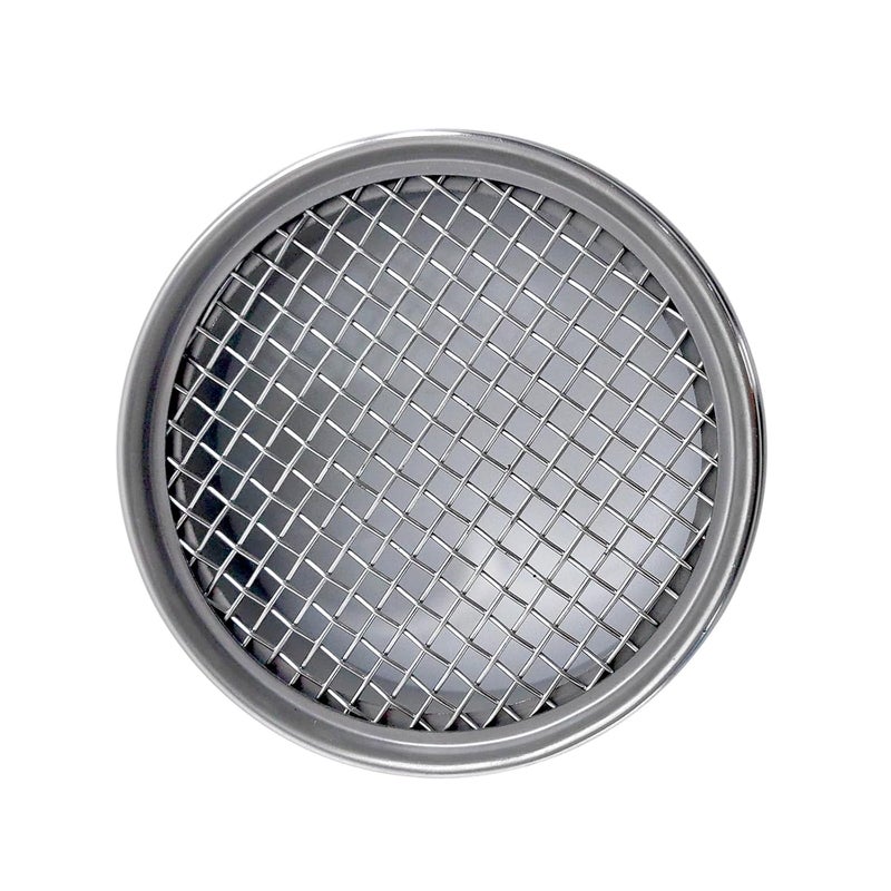 LABLPSAI 5 Mesh Lab Sieves 4" Diameter 304 Stainless Steel Wire Cloth Test Sieve for Industrial Laboratory Home - Image 2